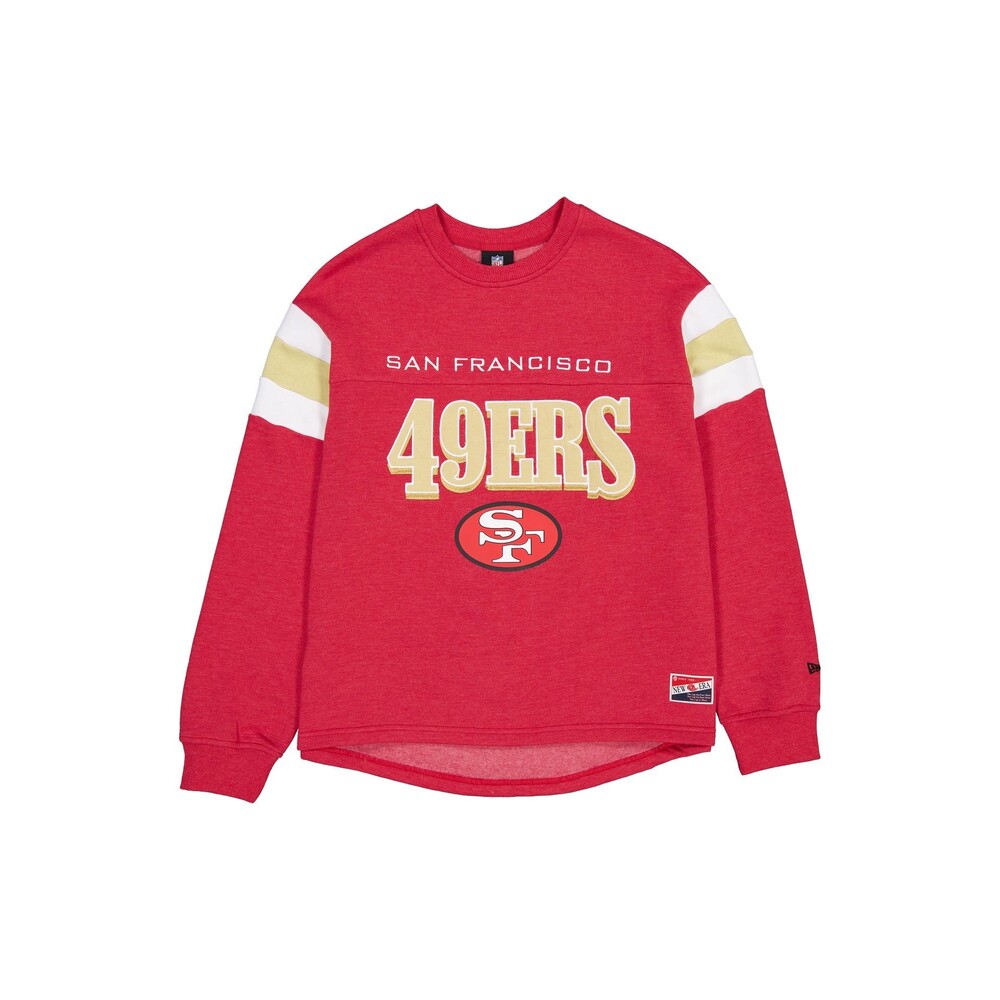 New Era San Francisco 49ers Throwback Women's Crewneck - Size XS